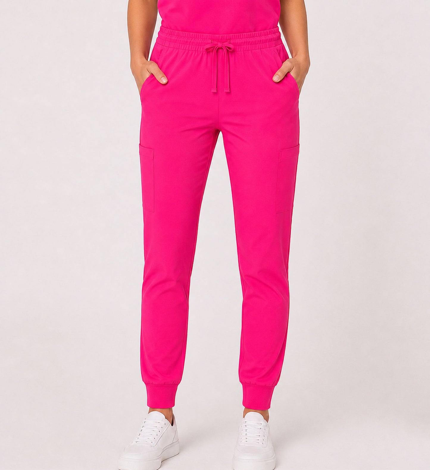 STARLIGHT STRETCHY FIVE POCKET JOGGER SCRUB PANTS