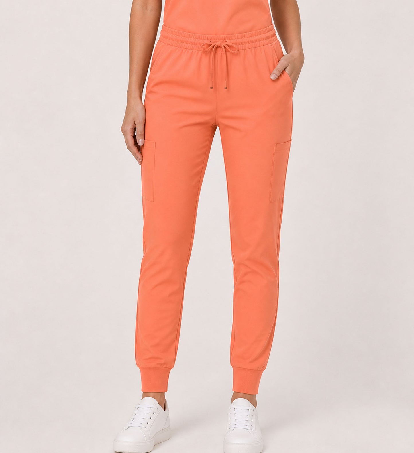 STARLIGHT STRETCHY FIVE POCKET JOGGER SCRUB PANTS