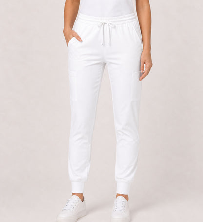 STARLIGHT STRETCHY FIVE POCKET JOGGER SCRUB PANTS